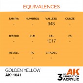AK Interactive AK11041 Golden Yellow 17ml