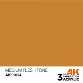 AK Interactive AK11054 Medium Flesh Tone 17ml