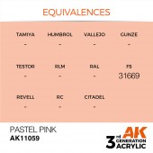 AK Interactive AK11059 Pastel Pink 17ml