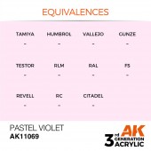 AK Interactive AK11069 Pastel Violet 17ml
