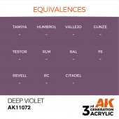 AK Interactive AK11072 Deep Violet 17ml