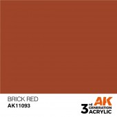 AK Interactive AK11093 Brick Red 17ml