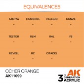 AK Interactive AK11099 Ocher Orange 17ml