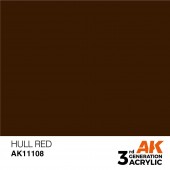 AK Interactive AK11108 Hull Red 17ml