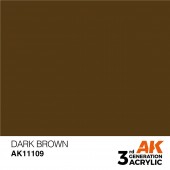 AK Interactive AK11109 Dark Brown 17ml