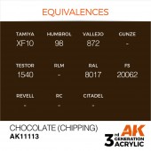 AK Interactive AK11113 Chocolate (Chipping) 17ml