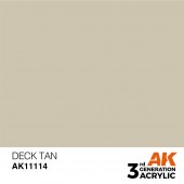 AK Interactive AK11114 Deck Tan 17ml
