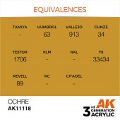 AK Interactive AK11118 Ocher 17ml