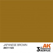AK Interactive AK11123 Japanese Brown 17ml