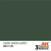 AK Interactive AK11133 Dark Green-Grey 17ml