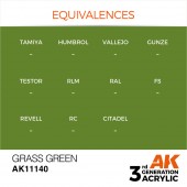 AK Interactive AK11140 Grass Green 17ml