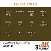 AK Interactive AK11156 Camouflage Green 17ml