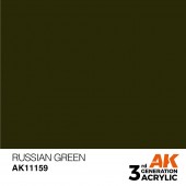 AK Interactive AK11159 Russian Green 17ml