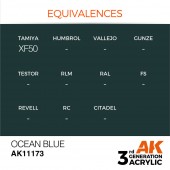 AK Interactive AK11173 Ocean Blue 17ml