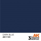 AK Interactive AK11181 Dark Blue 17ml