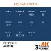 AK Interactive AK11182 Deep Blue 17ml