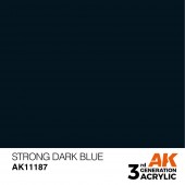 AK Interactive AK11187 Strong Dark Blue 17ml