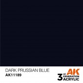 AK Interactive AK11189 Dark Prussian Blue 17ml