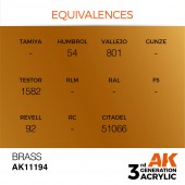 AK Interactive AK11194 Brass 17ml