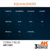 AK Interactive AK11201 Cobalt Blue 17ml
