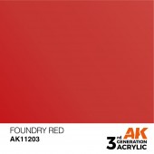 AK Interactive AK11203 Foundry Red 17ml