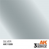 AK Interactive AK11209 Silver 17ml