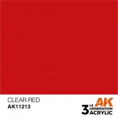 AK Interactive AK11213 Clear Red 17ml