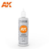 AK Interactive AK11241 Grey Primer (100 ml) - 3rd Generation Acrylic