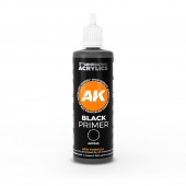 AK Interactive AK11242 Black Primer 100 ml 3GEN
