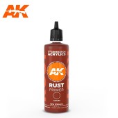 AK Interactive AK11250 Rust Primer (100 ml) - 3rd Generation Acrylic