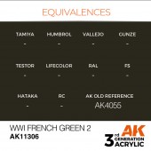 AK Interactive AK11306 WWI French Green 2