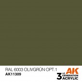 AK Interactive AK11309 RAL 6003 Olivgrun opt.1