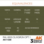 AK Interactive AK11309 RAL 6003 Olivgrun opt.1