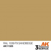 AK Interactive AK11325 RAL 1039 F9 Sandbeige