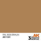 AK Interactive AK11331 RAL 8020 Braun