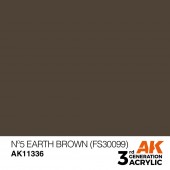 AK Interactive AK11336 No5 Earth Brown (FS30099)