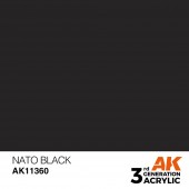 AK Interactive AK11360 NATO Black