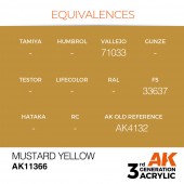 AK Interactive AK11366 Mustard Yellow