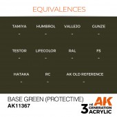 AK Interactive AK11367 Base Green (Protective)