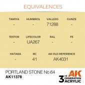 AK Interactive AK11378 Portland Stone No.64