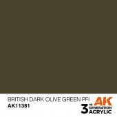AK Interactive AK11381 British Dark Olive Green PFI