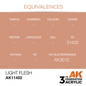 AK Interactive AK11402 Light Flesh