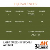 AK Interactive AK11428 Light Green Uniform
