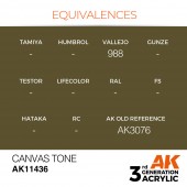 AK Interactive AK11436 Canvas Tone