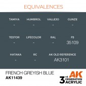 AK Interactive AK11439 French Greyish Blue