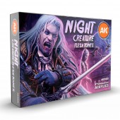 AK Interactive AK11602 NIGHT CREATURES FLESH TONES