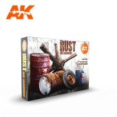 AK Interactive AK11605 RUST SET - (6 x 17 ml) - 3rd Generation Acrylic