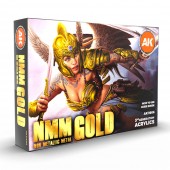 AK Interactive AK11606 NON METALLIC METAL: GOLD