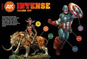AK Interactive AK11612 INTENSE COLORS SET