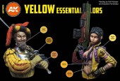 AK Interactive AK11615 YELLOW ESSENTIAL COLORS 3GEN SET